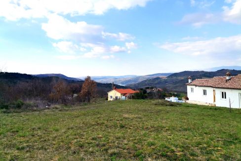 Z-675 Building plot with 1.576 m² with beautiful panoramic view - near Pazin - for sale